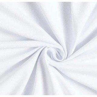Tecido Tricoline Silky Lisa cor - 0001 (Branco)